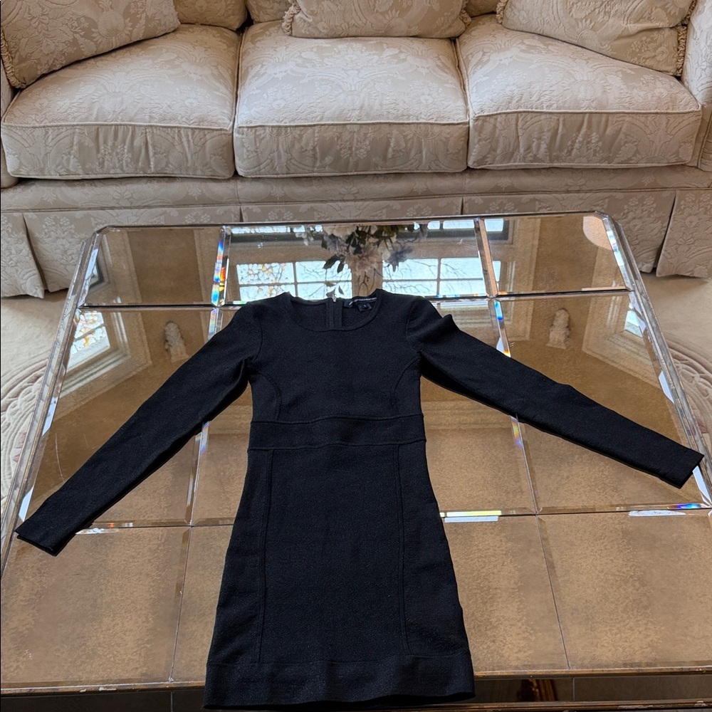 French connection, black shimmerydress
